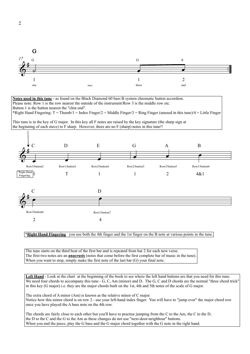 When a Knight Won His Spurs Accordion Sheet Music Download Printable