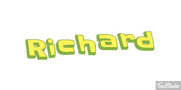 Richard Name Animated GIF Logo Designs