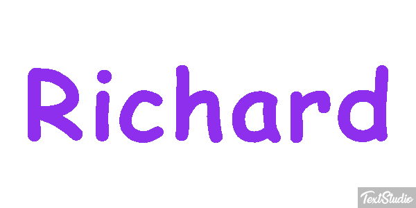 Richard Name Animated GIF Logo Designs