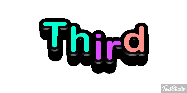 Third Word Animated GIF Logo Designs