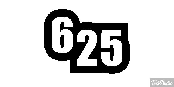 625 Number Animated GIF Logo Designs