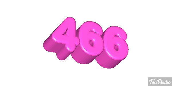 466 Number Animated GIF Logo Designs