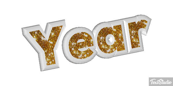 Year Word Animated GIF Logo Designs