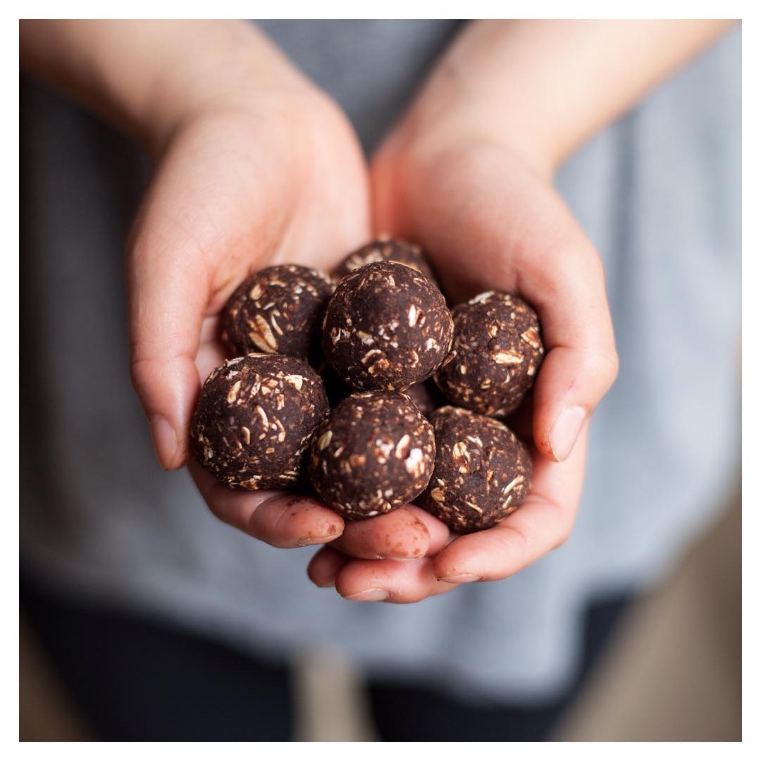 Black Bean Protein Balls Recipe The Feedfeed