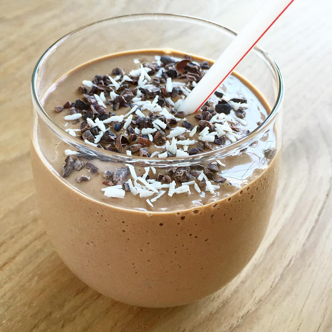 Vegan Chocolate And Almond Protein Shake Recipe The Feedfeed