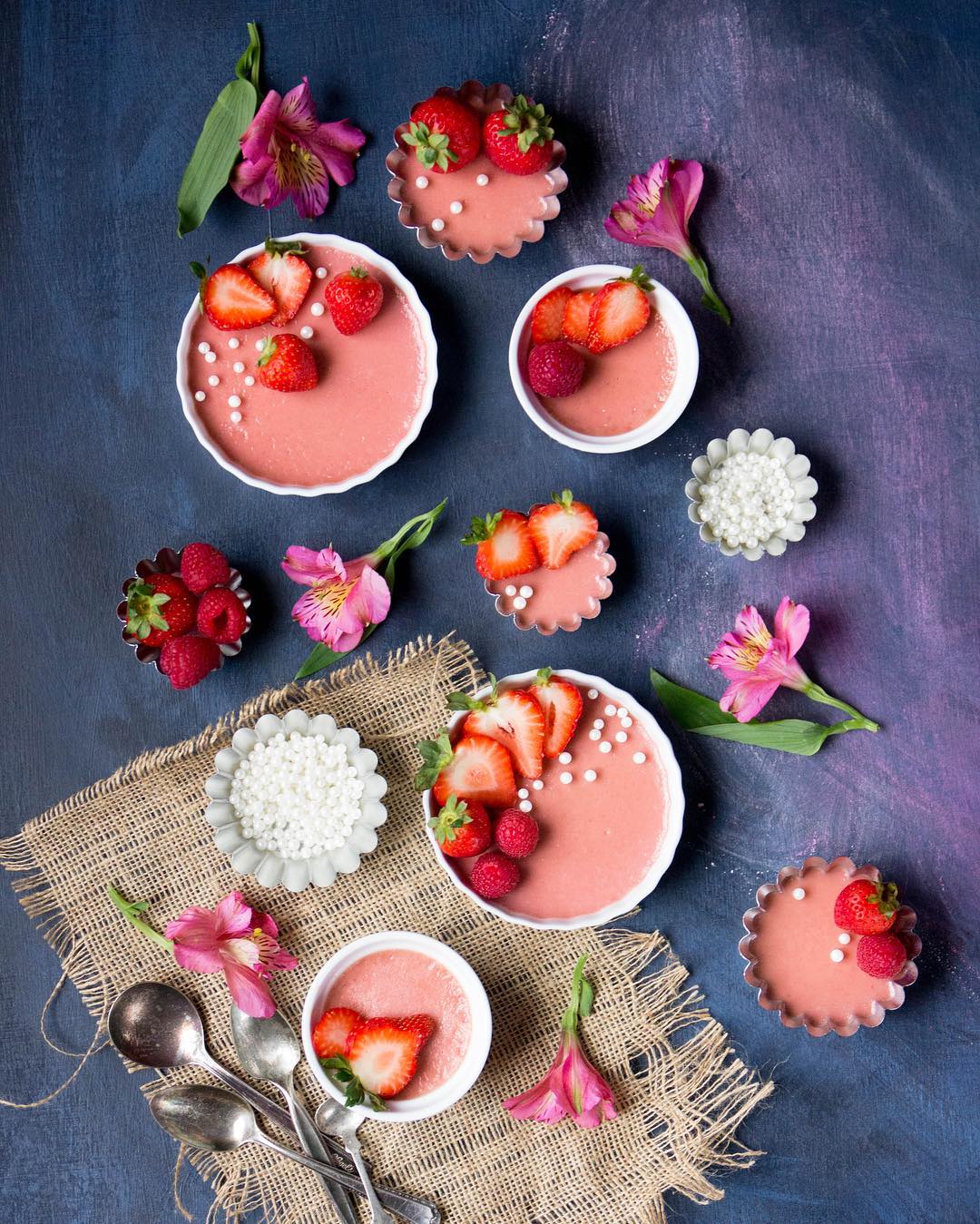 Strawberry Pots De Creme Recipe The Feedfeed