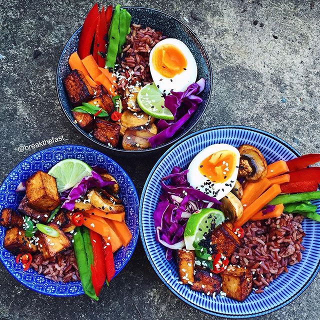 Rainbow Lunch Bowls Recipe The Feedfeed