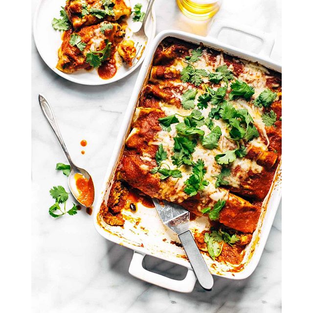 Chicken Quinoa Enchilada Casserole With Jalapenos And Black Bean Recipe