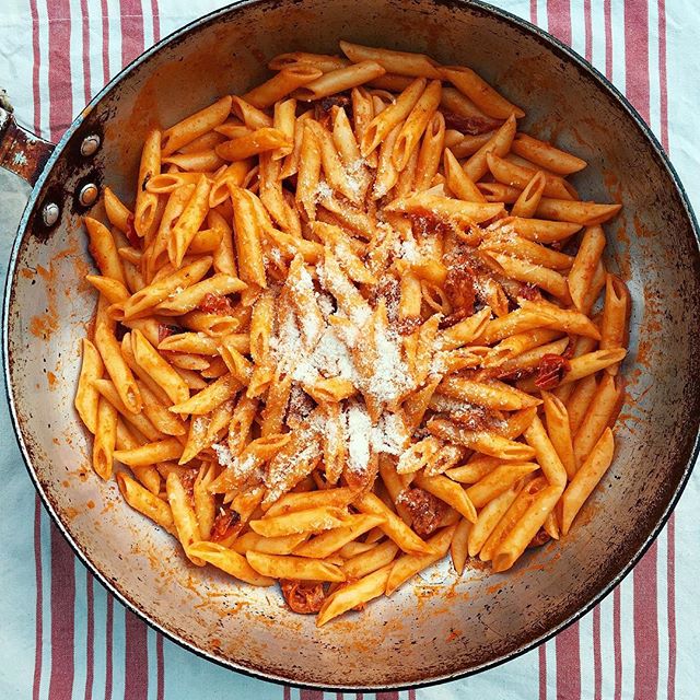 Pasta With Smoky Paprika Tomato Sauce Recipe The Feedfeed