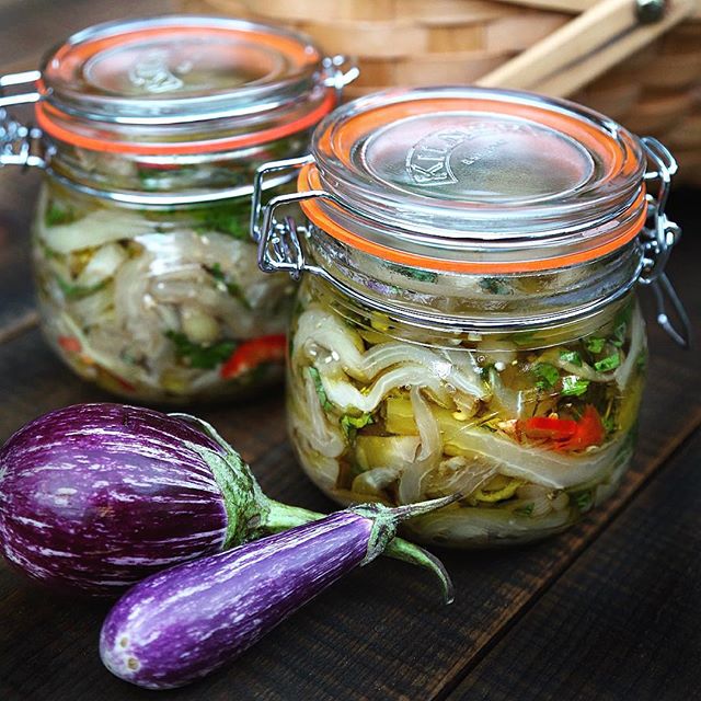 Pickled Eggplant In Olive Oil by Quick & Easy Recipe