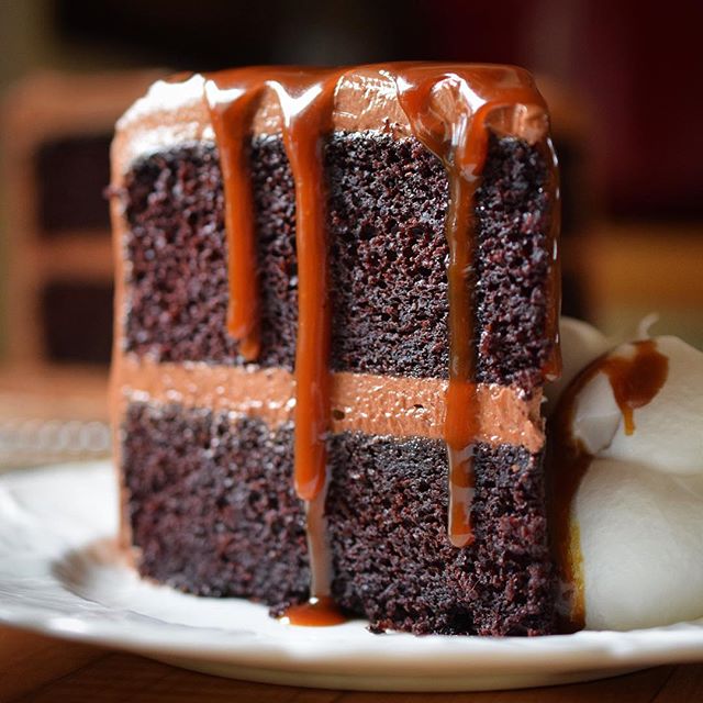 Rich Chocolate Layer Cake With Fudgy Chocolate Frosting Recipe The