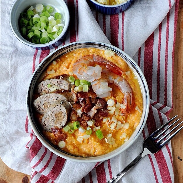 Maple Sweet Potato Grits Recipe The Feedfeed