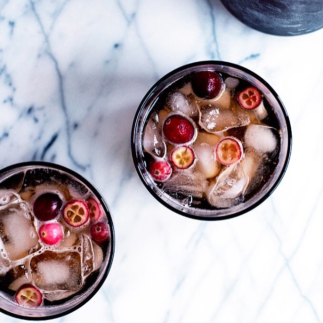Cranberry, Apple Kombucha And Bourbon Cocktail by cindy.rahe Quick