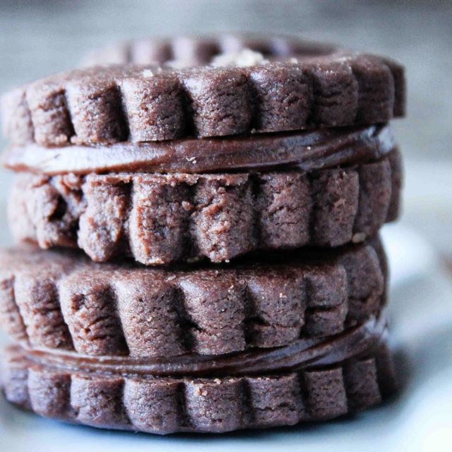 Milk Chocolate Sandwich Cookies recipe