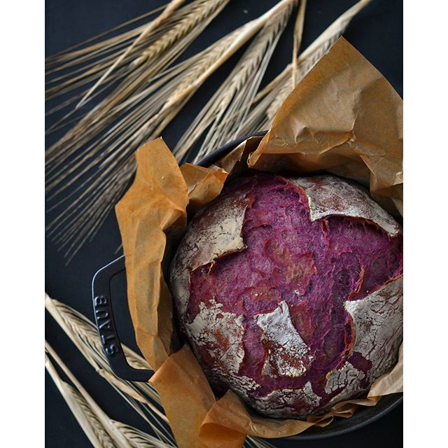 Purple Sweet Potato Bread Recipe The Feedfeed