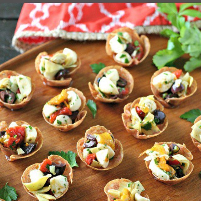 Salami Antipasto Cups (glutenfree) Recipe The Feedfeed