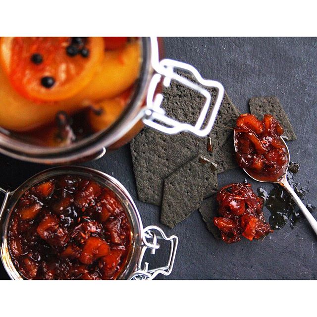 Spiced Apple, Ginger & Fennel Chutney recipe