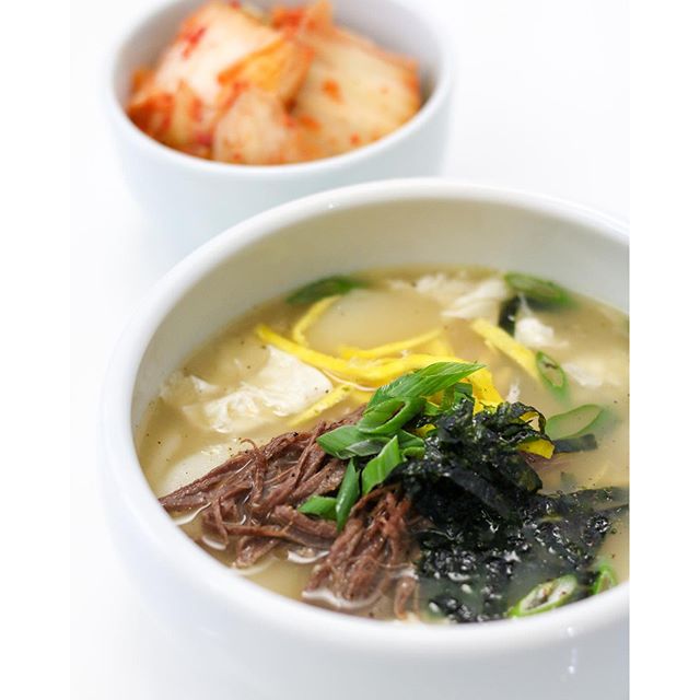 Korean Beef And Rice Cake Soup by joeyoon Quick & Easy Recipe The