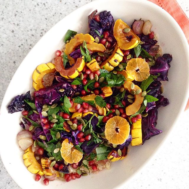 Roasted Winter Vegetable Quinoa Salad Recipe The Feedfeed