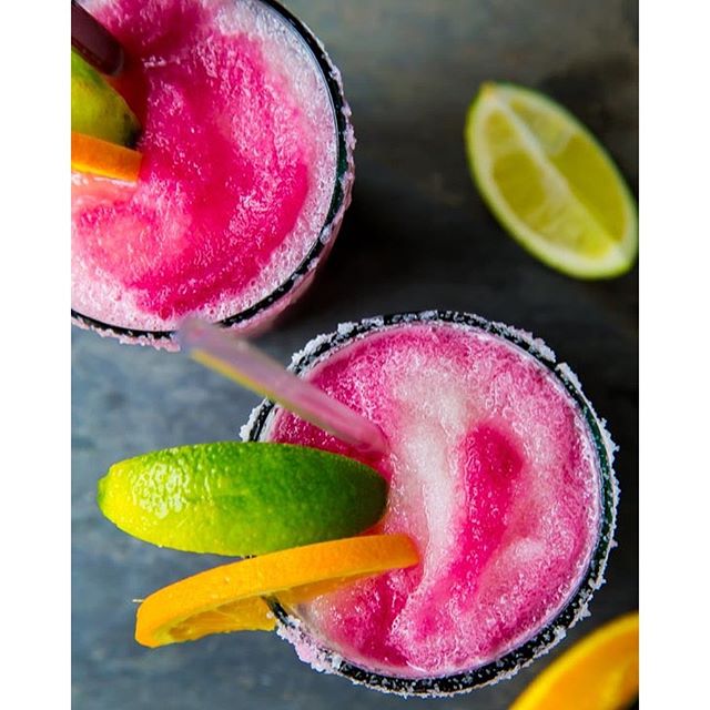 Frozen Margaritas With Sangria Swirl Recipe The Feedfeed
