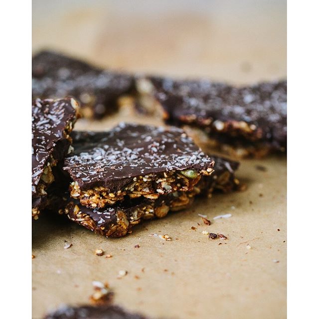 Seeded Chocolate Granola Bark recipe
