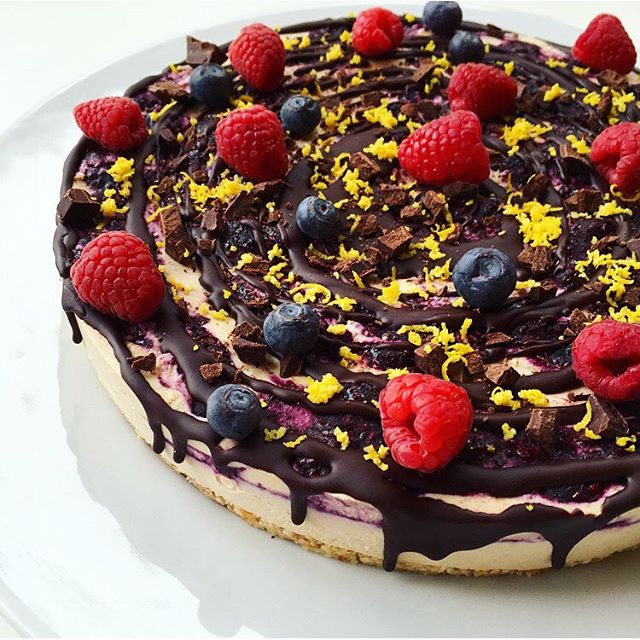 Blueberry Jam Cheesecake The Feedfeed