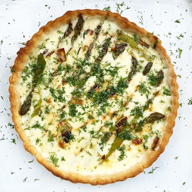 Asparagus And Gruyere Tart recipe