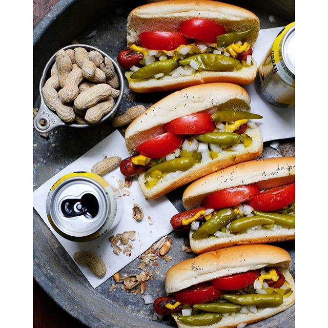 Classic Chicago Style Hot Dogs recipe