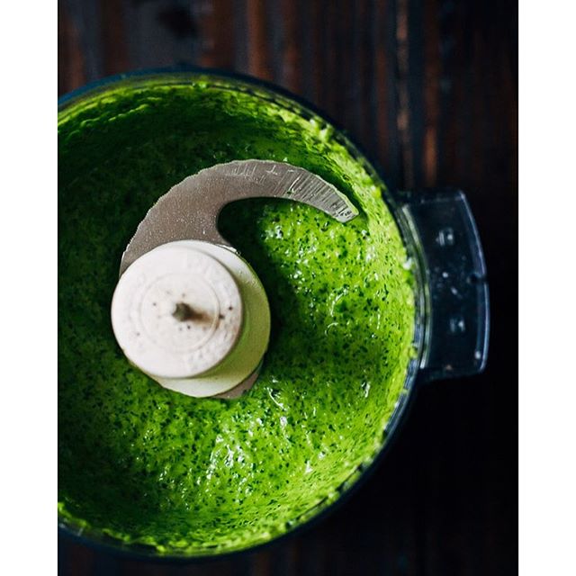 Cilantro, Parsley And Basil Pesto Recipe The Feedfeed