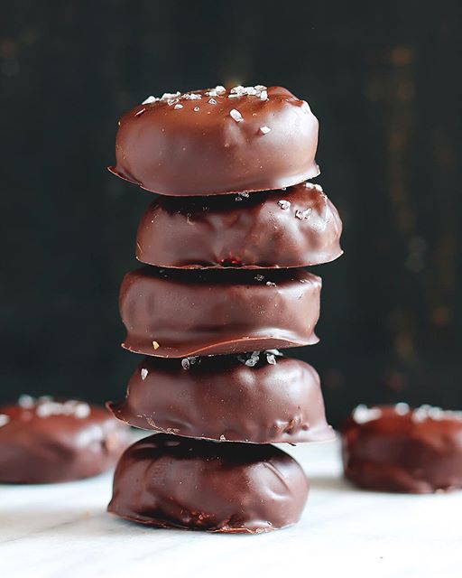 Chocolate Covered Peanut Butter Bites With Sea Salt recipe