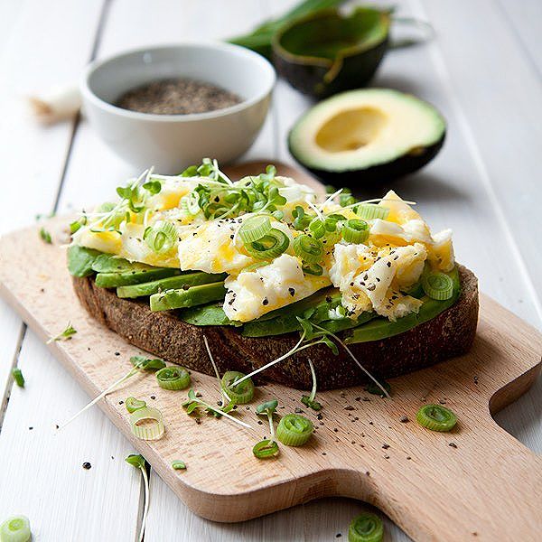 Scrambled Egg And Avocado Rye Toast by verybreakfast Quick & Easy