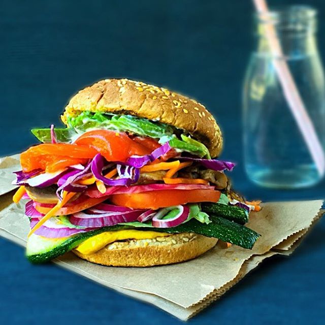 Epic Vegetable Burger by rachels.fit.kitchen Quick & Easy Recipe