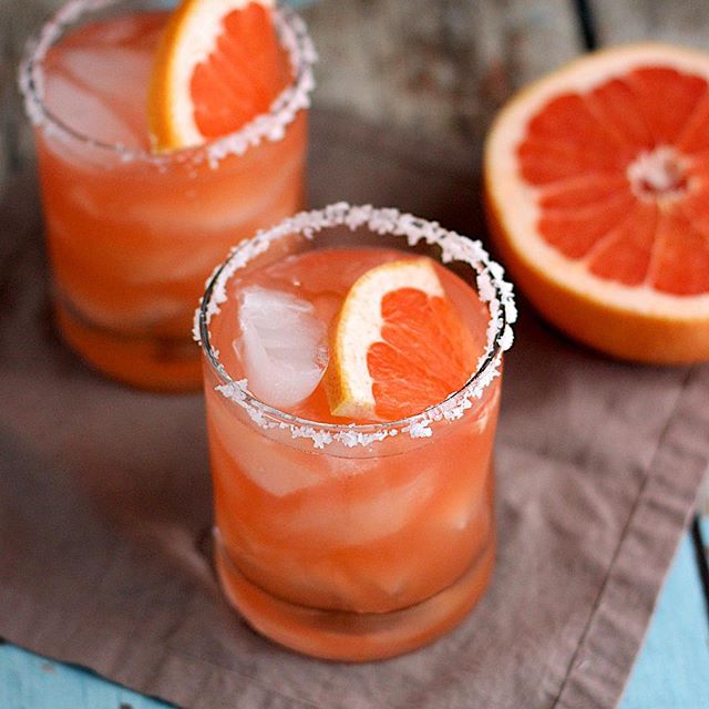 Pink Grapefruit Cocktail Recipe The Feedfeed