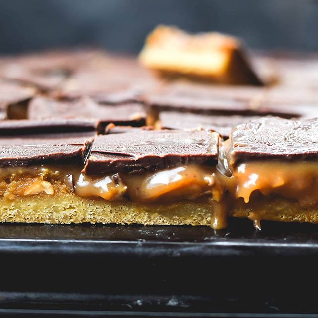 Peanut Butter And Brown Butter Caramel Stuffed Cookie Bars Recipe The