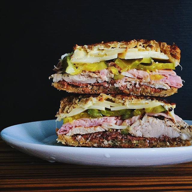 Cuban Sandwich With Pork Loin, Salami And Ham Recipe The Feedfeed