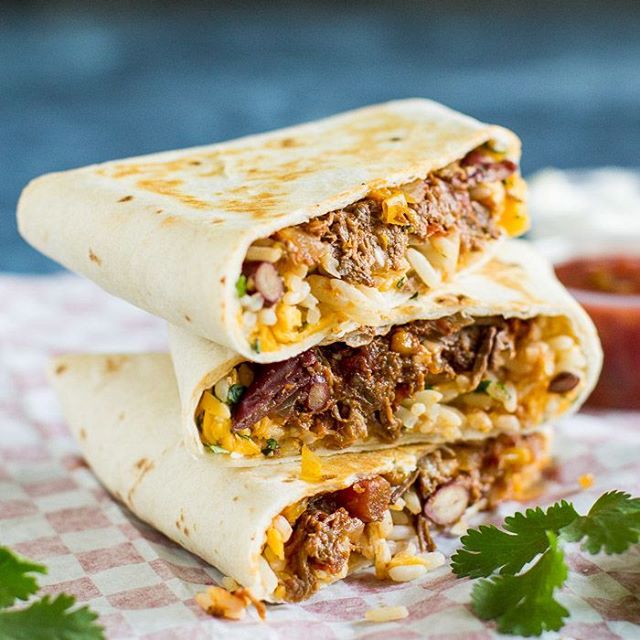 Chili And Rice Burritos With Cheddar Cheese Recipe The Feedfeed