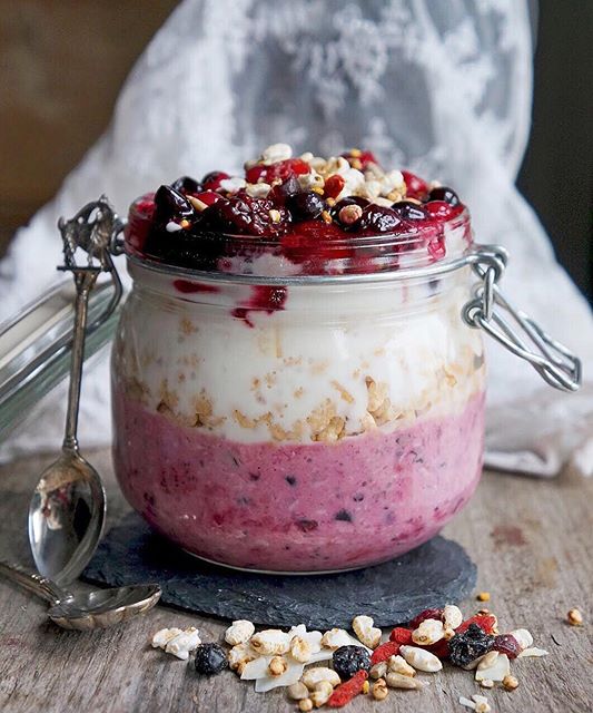 Bircher Overnight Muesli by fresheather Quick & Easy Recipe The