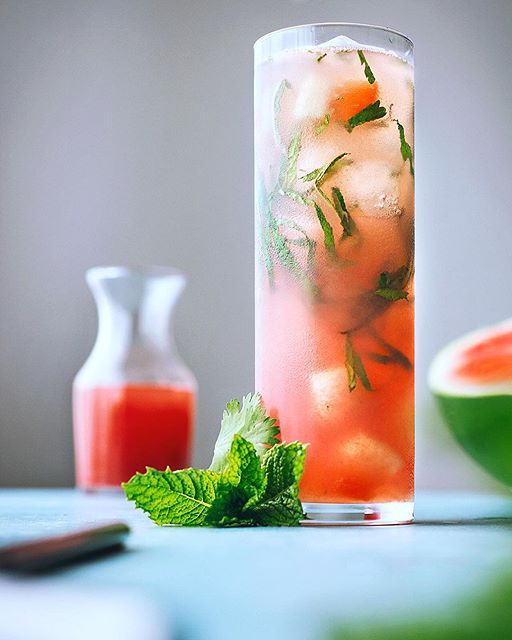 Watermelon And Cilantro Cocktail Recipe The Feedfeed
