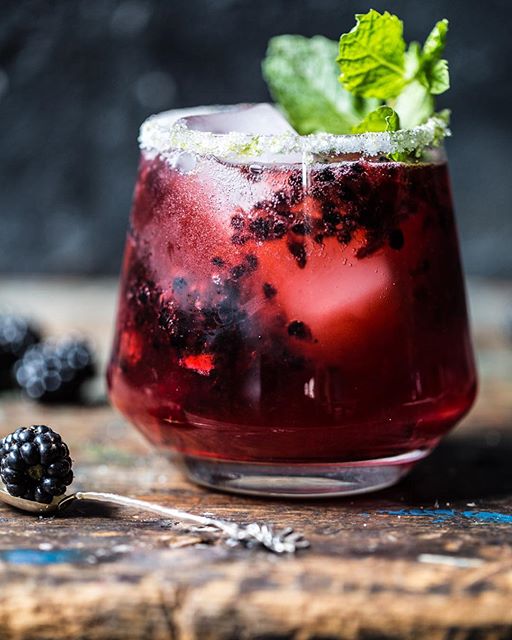Blackberry Bourbon Cocktail by halfbakedharvest Quick & Easy Recipe