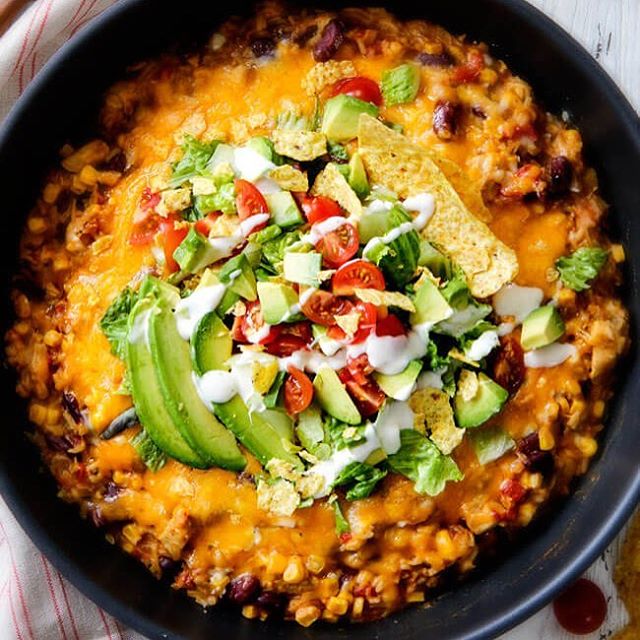 Mexican Chicken Rice With Jalapeno Ranch Recipe The Feedfeed