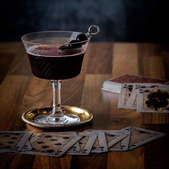 Rum And Vermouth Cherry Cocktail Recipe The Feedfeed