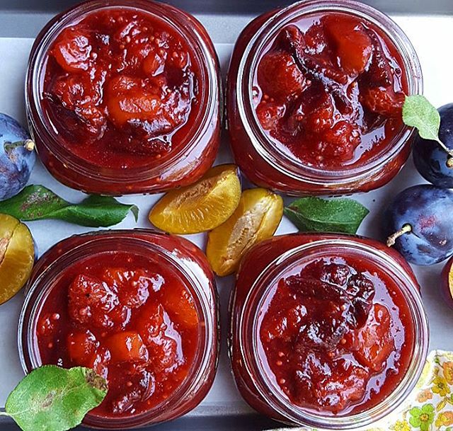 Spiced Plum Chutney Recipe The Feedfeed