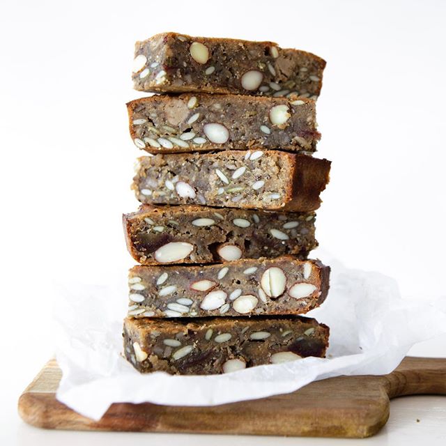 Grain Free Energy Bars With Tahini And Almond Butter Recipe The Feedfeed