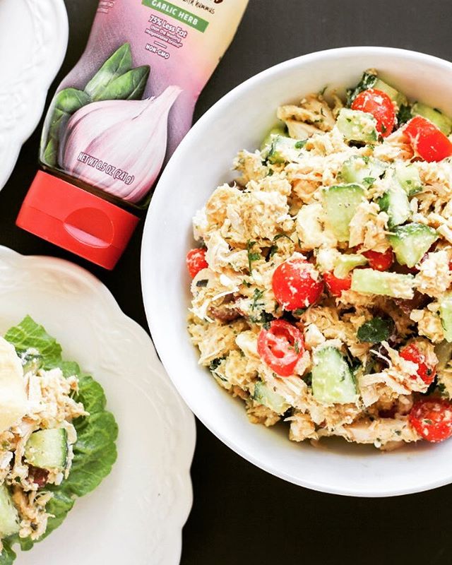 Chicken Salad With Hummus by chefnextdoor Quick & Easy Recipe The