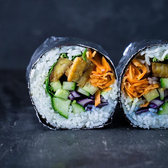 Teriyaki Sushi Burritos by 3.bunnies Quick & Easy Recipe The Feedfeed