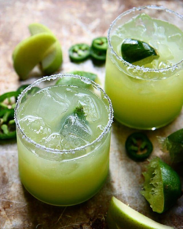 Spicy Jalapeno And Green Apple Margarita Recipe The Feedfeed