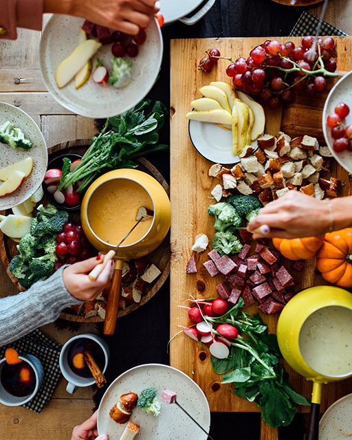 Fondue Platter Recipe The Feedfeed