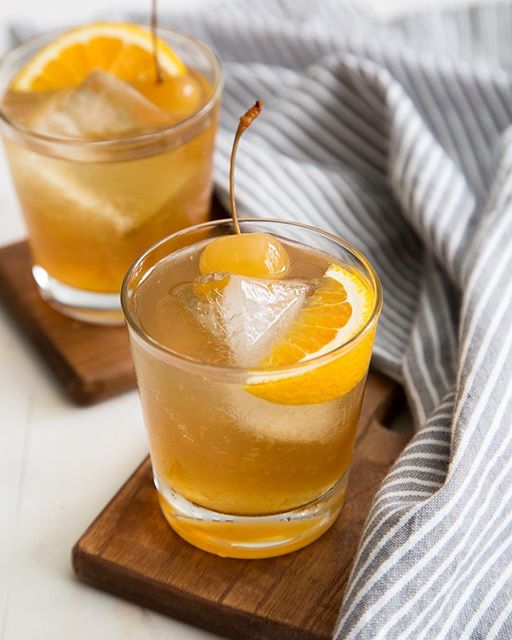 Cinnamon Spiced Orange Whiskey Cocktail Recipe The Feedfeed