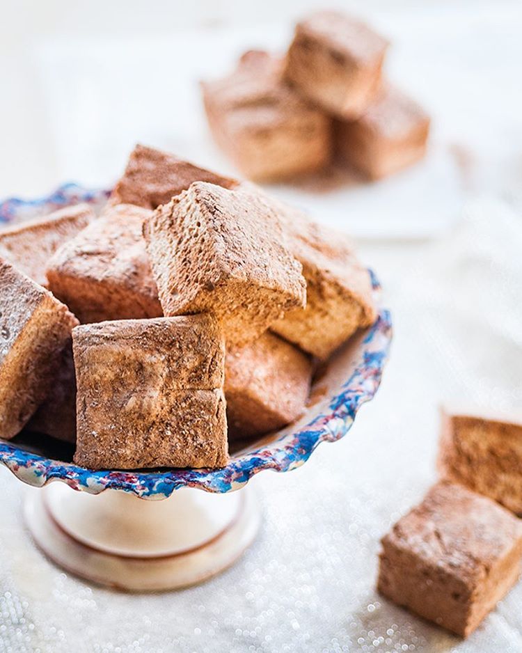 Marshmallows With Molasses, Cinnamon, And Ginger recipe by Lucy Parissi