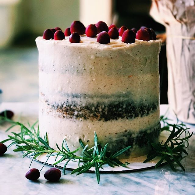 This Buttermilk Gingerbread Cake With Spiced Citrus Buttercream Recipe
